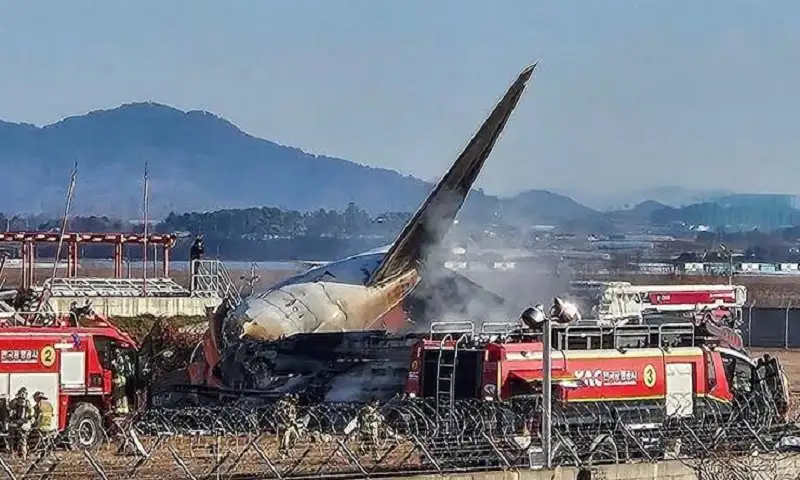 Dua Awak Selamat dari Kecelakaan Pesawat Jeju Air di Bandara Internasional Muan