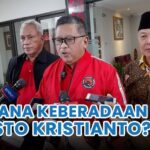 Hasto Kristiyanto Dikabarkan Tersangka KPK, Pergi ke Luar Kota untuk Rayakan Natal