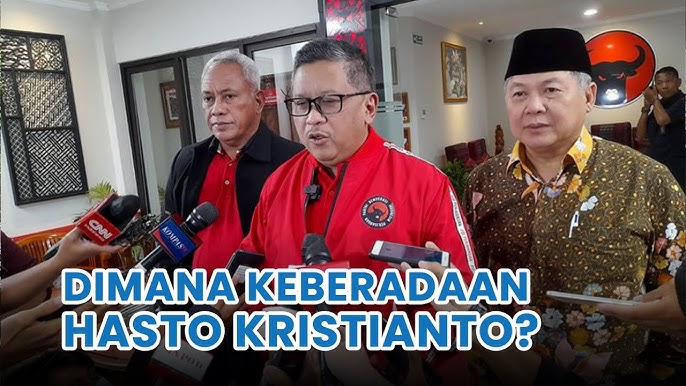Hasto Kristiyanto Dikabarkan Tersangka KPK, Pergi ke Luar Kota untuk Rayakan Natal