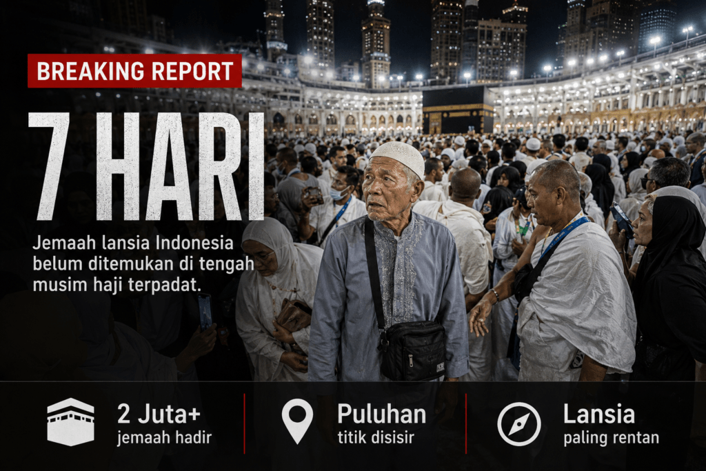 Jemaah Haji Lansia Hilang 7 Hari di Makkah, Misteri yang Belum Terpecahkan