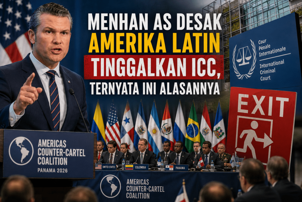 Menhan AS Desak Amerika Latin Tinggalkan ICC, Ternyata Ini Alasannya
