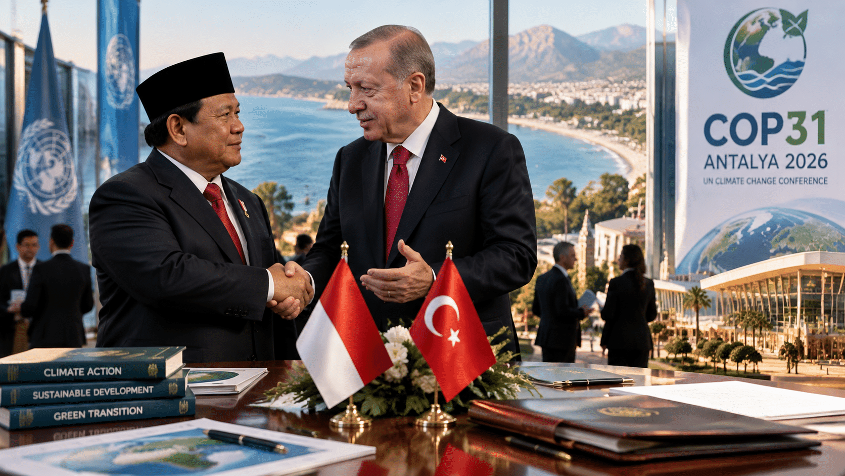 Ditelepon Erdogan, Prabowo Diundang ke KTT COP31 Antalya